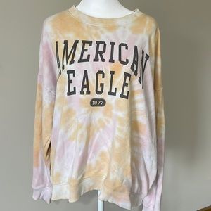 American Eagle tie-dye sweatshirt, size large